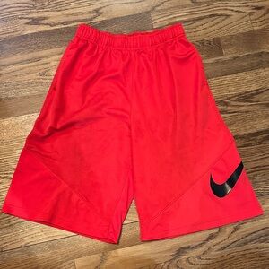 Nike Bright Red Sports Shorts